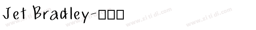 Jet Bradley字体转换